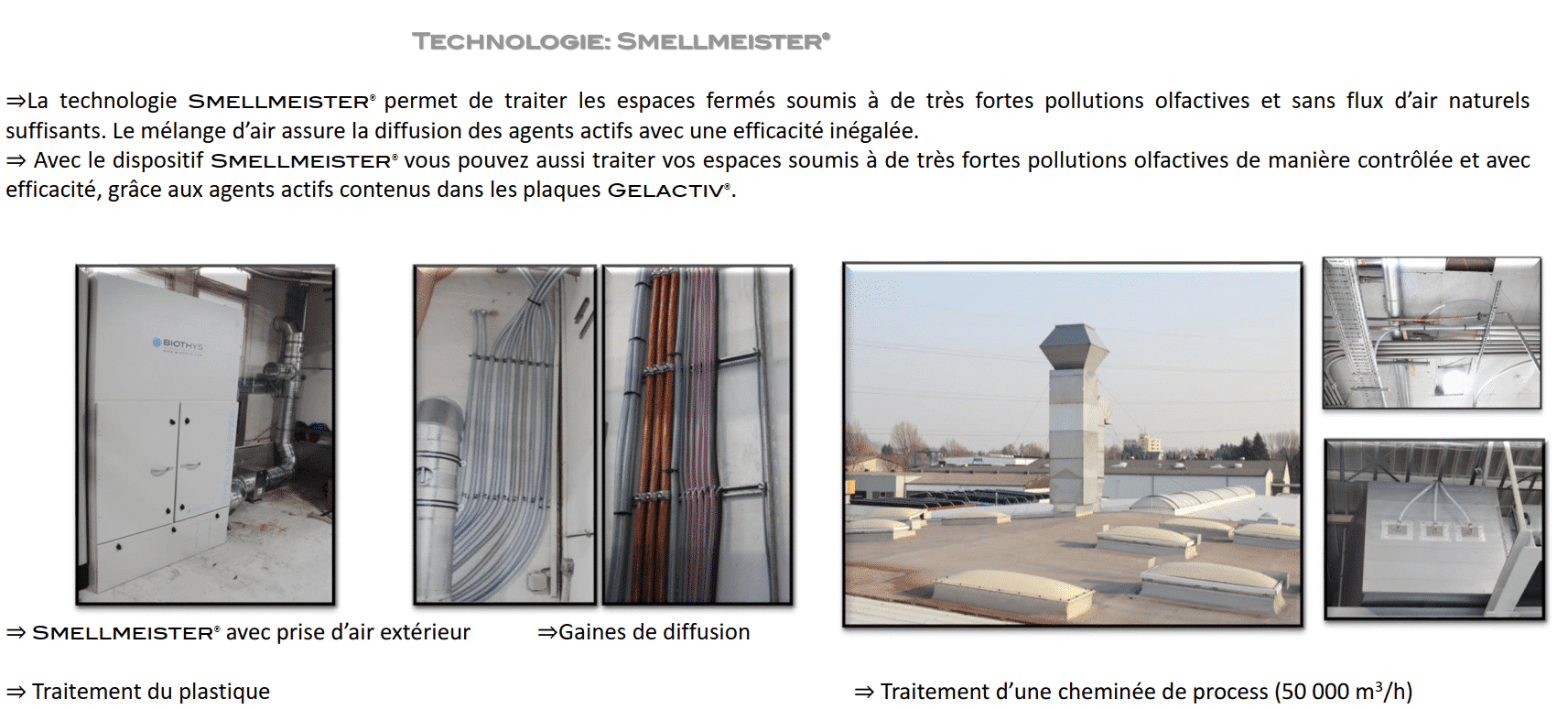 Technologie Smellmeister